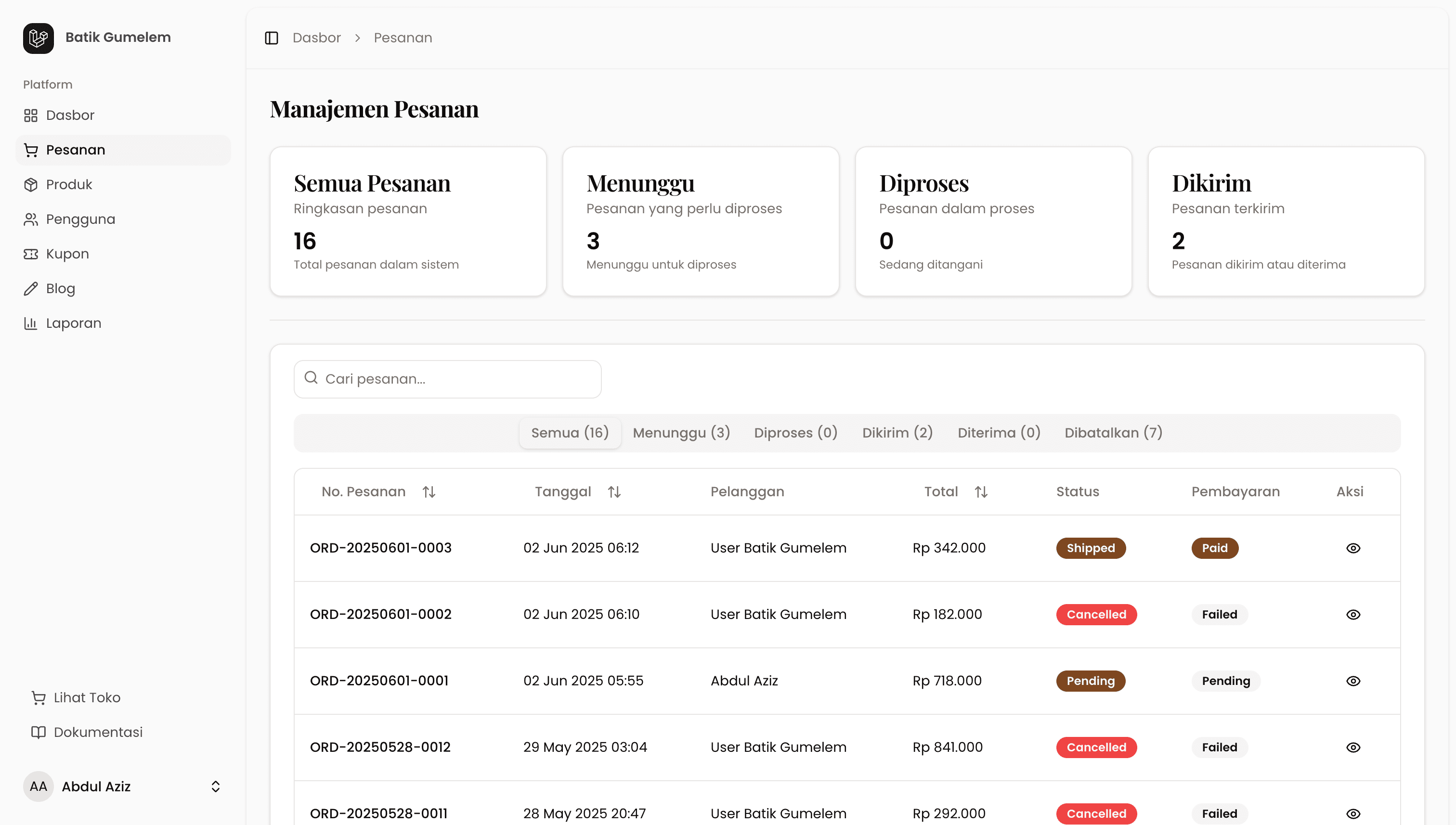 Batik Gumelem — Advanced E-Commerce Ecosystem visualization 14
