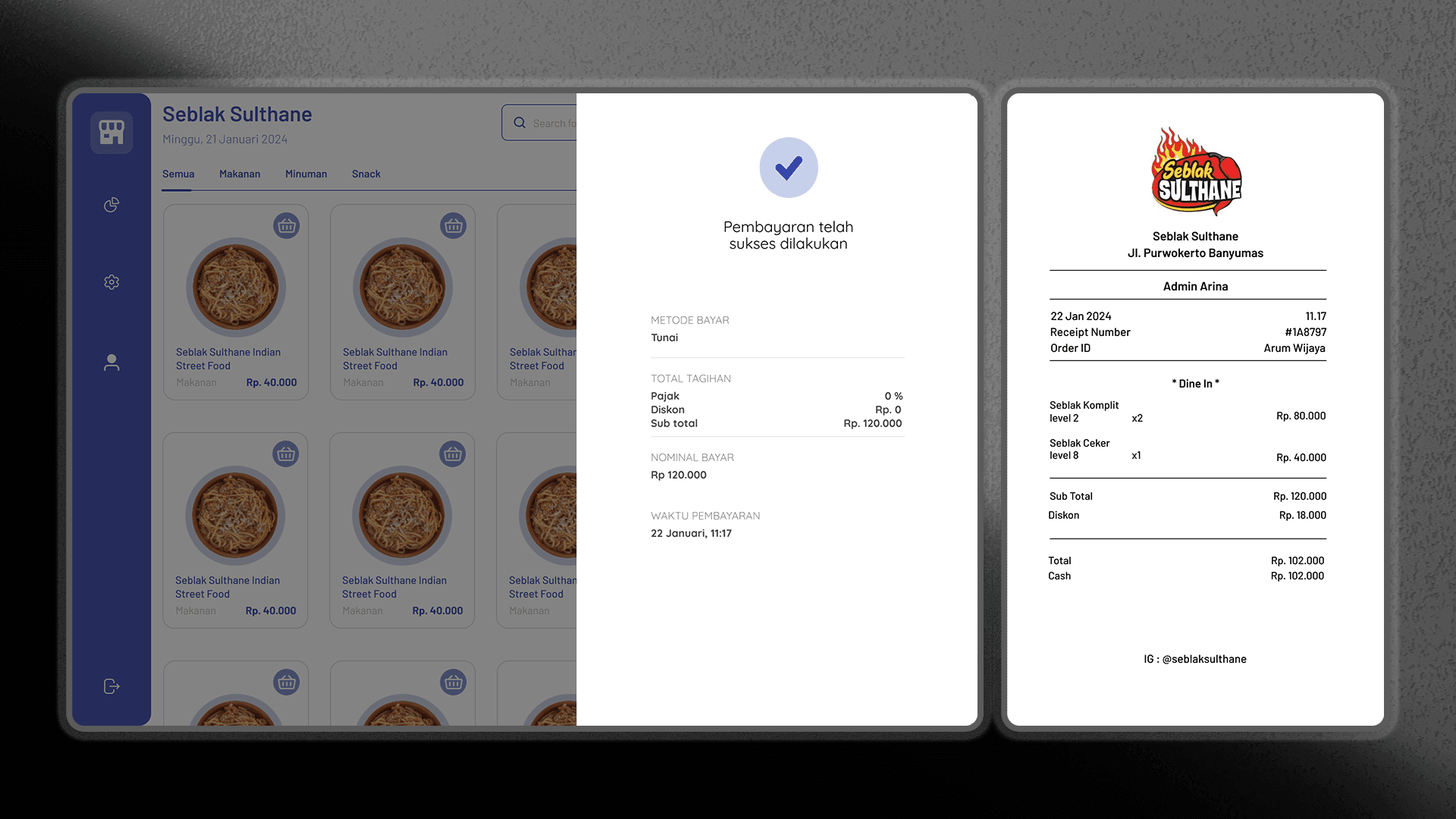 Seblak Sulthane — Integrated F&B POS Ecosystem visualization 6